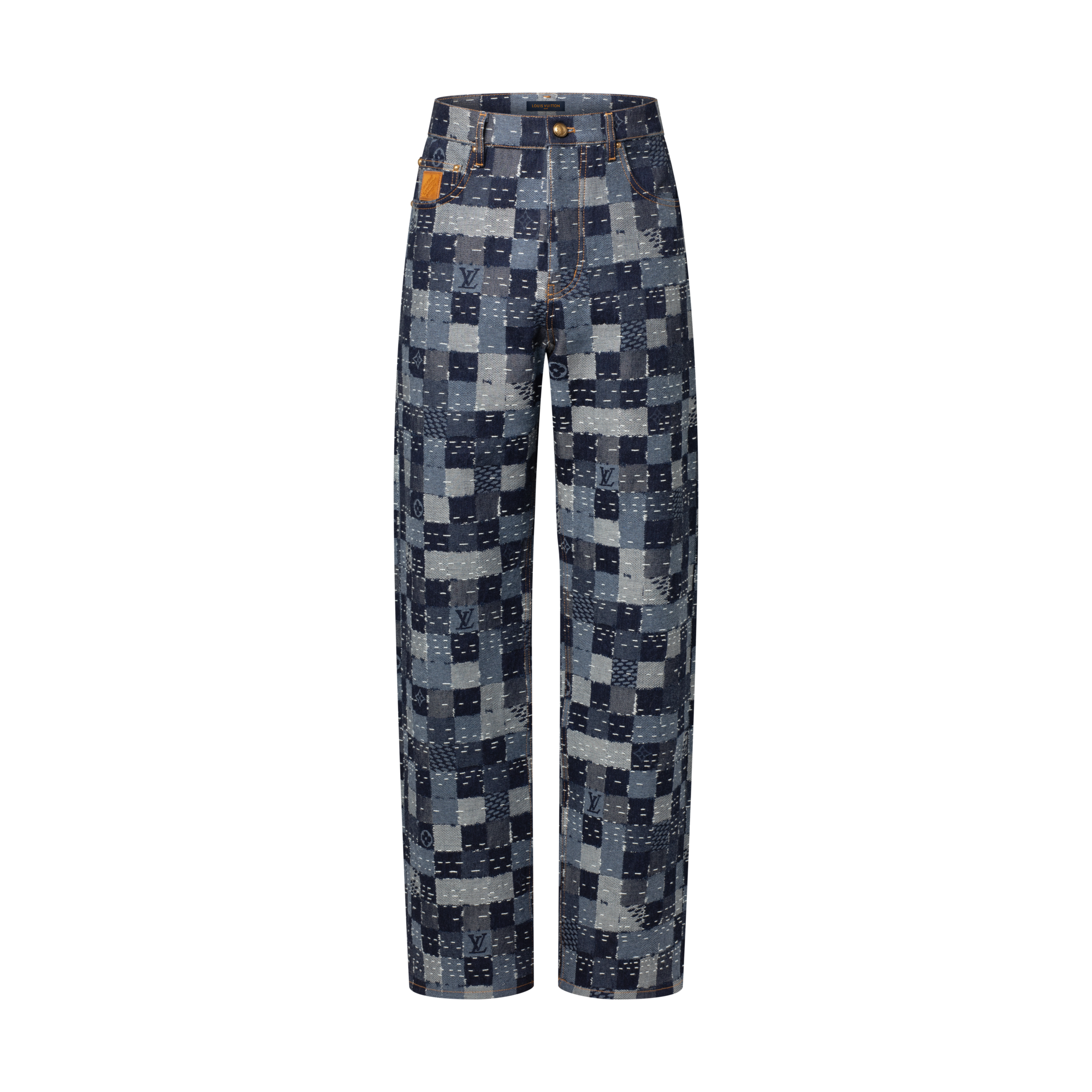 LOUIS VUITTON パンツ RW091T WOPA09PGT LOUIS VUITTON パンツ RW091T WOPA09PGT Monogram Denim